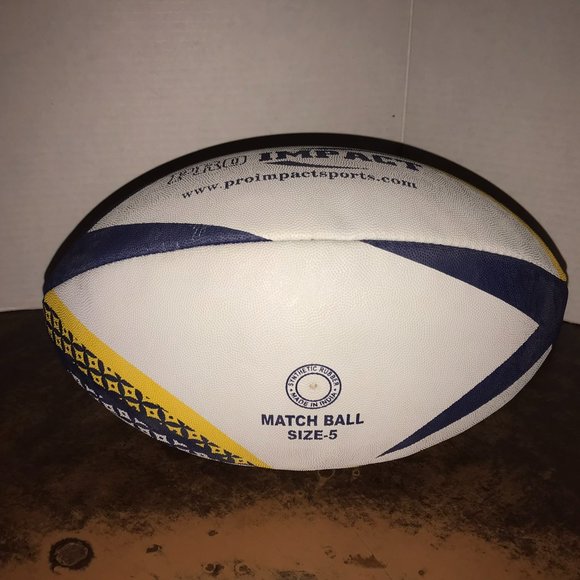Rugby Match Ball - Professional Grade - Size 5 - Free Shipping! - Picture 2 of 10